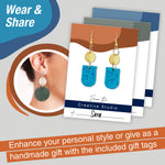 Texture Clay Earrings - Adult Craft Kit Makes 3 Pairs