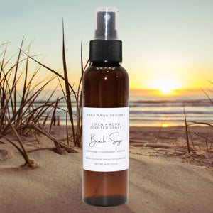 Beach Sage Linen Room Spray, 4 oz Odor Eliminating Formula