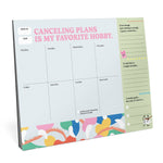 Struggle Is Real Undated Weekly Desktop Planner, 60 Weeks