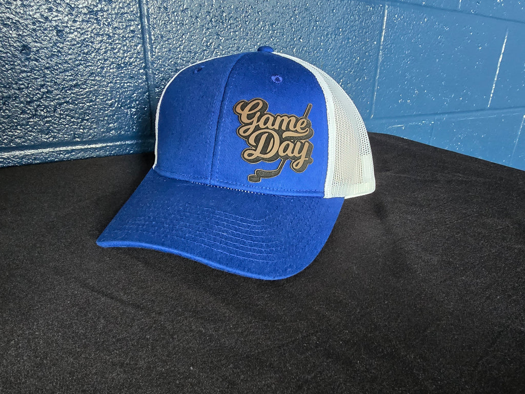 Hockey Game Day Patch Hat