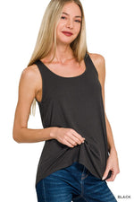 Flowy Hem Sleeveless Tank