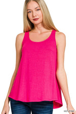 Flowy Hem Sleeveless Tank