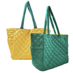 Large Reversible Nylon Tote- School Colors
