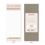 Reminder to Remember Make-a-List Pad