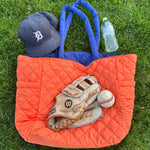 Large Reversible Nylon Tote- School Colors