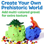 Sensory Mini Play Kit Jar with Cloud Clay: Dinosaur Theme