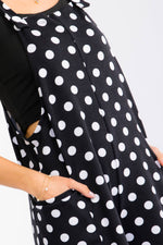 Polka Dot Wide Leg Jumpsuit J6359
