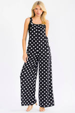 Polka Dot Wide Leg Jumpsuit J6359