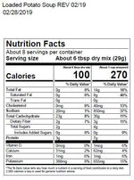 Rocky Mountain Trail Loaded Potato Soup Mix