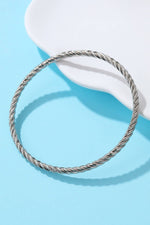 18K NON-TARNISH WATERPROOF STAINLESS STEEL BANGLE |40B5237