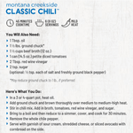 Montana Creekside Classic Chili Mix