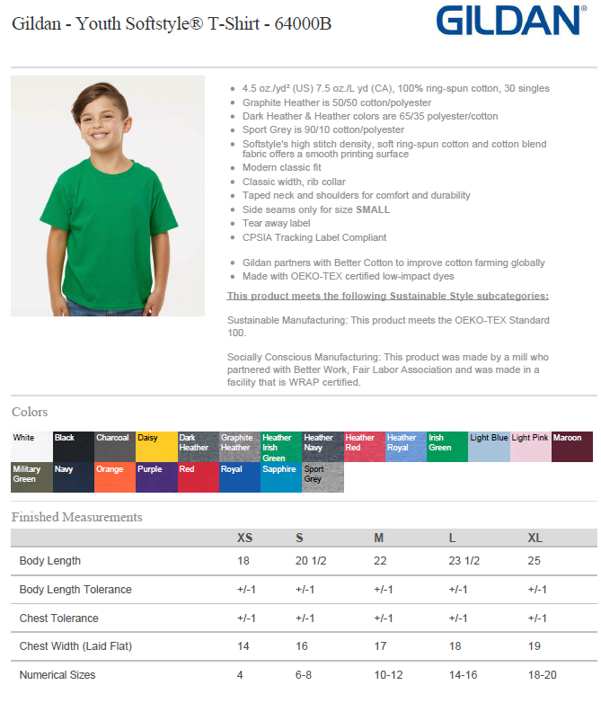 Freeze Hockey Tournament Gildan Tee Youth and Adult*Pickup at tournament*