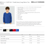 Revolution Long Sleeve Tee Bella&Canvas- Unisex - Puck Logo
