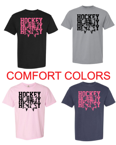 Hockey Bow Design Youth