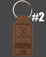 Hockey Keychain