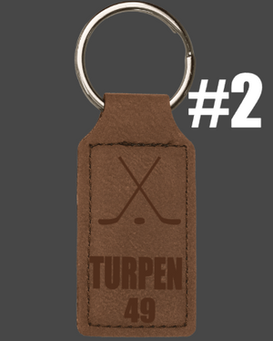 Hockey Keychain