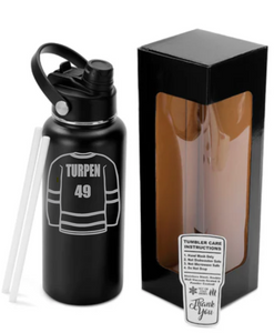Laser Engraved Tumblers - 32oz Hydro Water Bottle