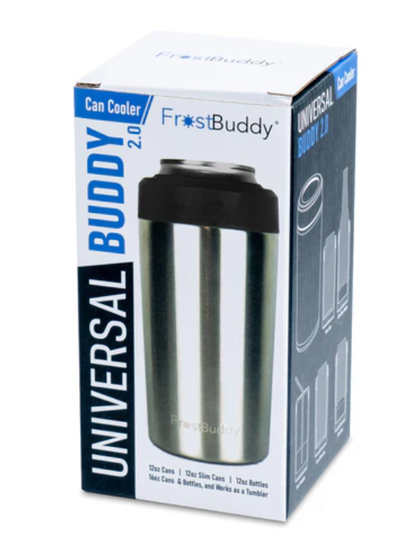 Logo'd Slim Can Holder