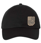 Engraved Leather Patch Hat