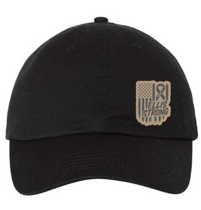 Engraved Leather Patch Hat