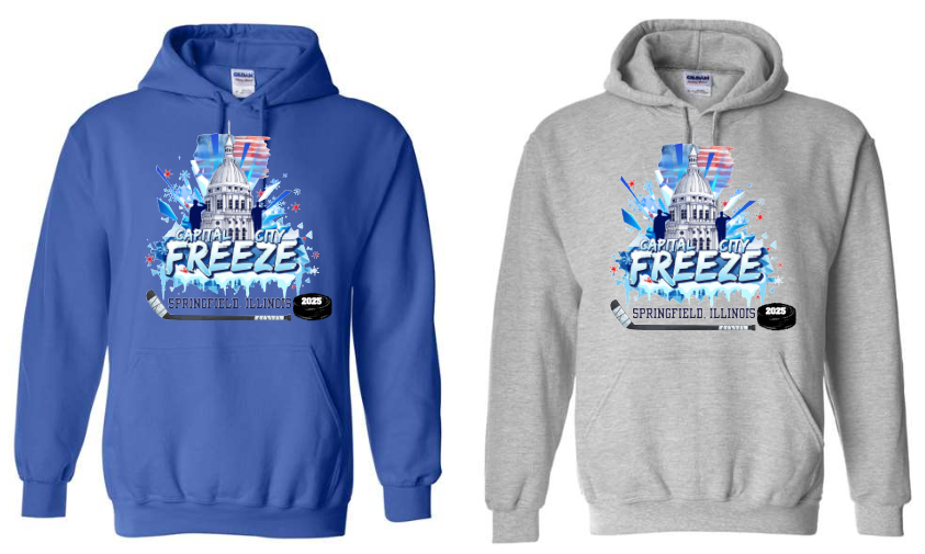 Freeze Hockey Tournament Hoodie Youth and Adult*Pickup at tournament*
