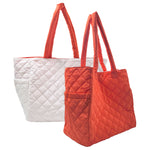 Large Reversible Nylon Tote- School Colors