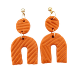 Texture Clay Earrings - Adult Craft Kit Makes 3 Pairs