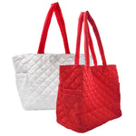 Large Reversible Nylon Tote- School Colors