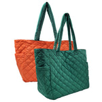 Large Reversible Nylon Tote- School Colors