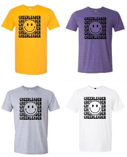 Cheerleader Design Shirt - Gildan
