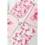 Bow Design Printed Coin Purse