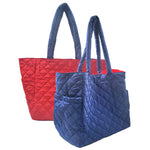 Large Reversible Nylon Tote- School Colors