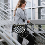 Farah Fanny Pack Shoulder Sling Bag - Checkered