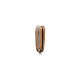ZOILA ZIP AROUND BIFOLD TOOLED WRISTLET WALLET