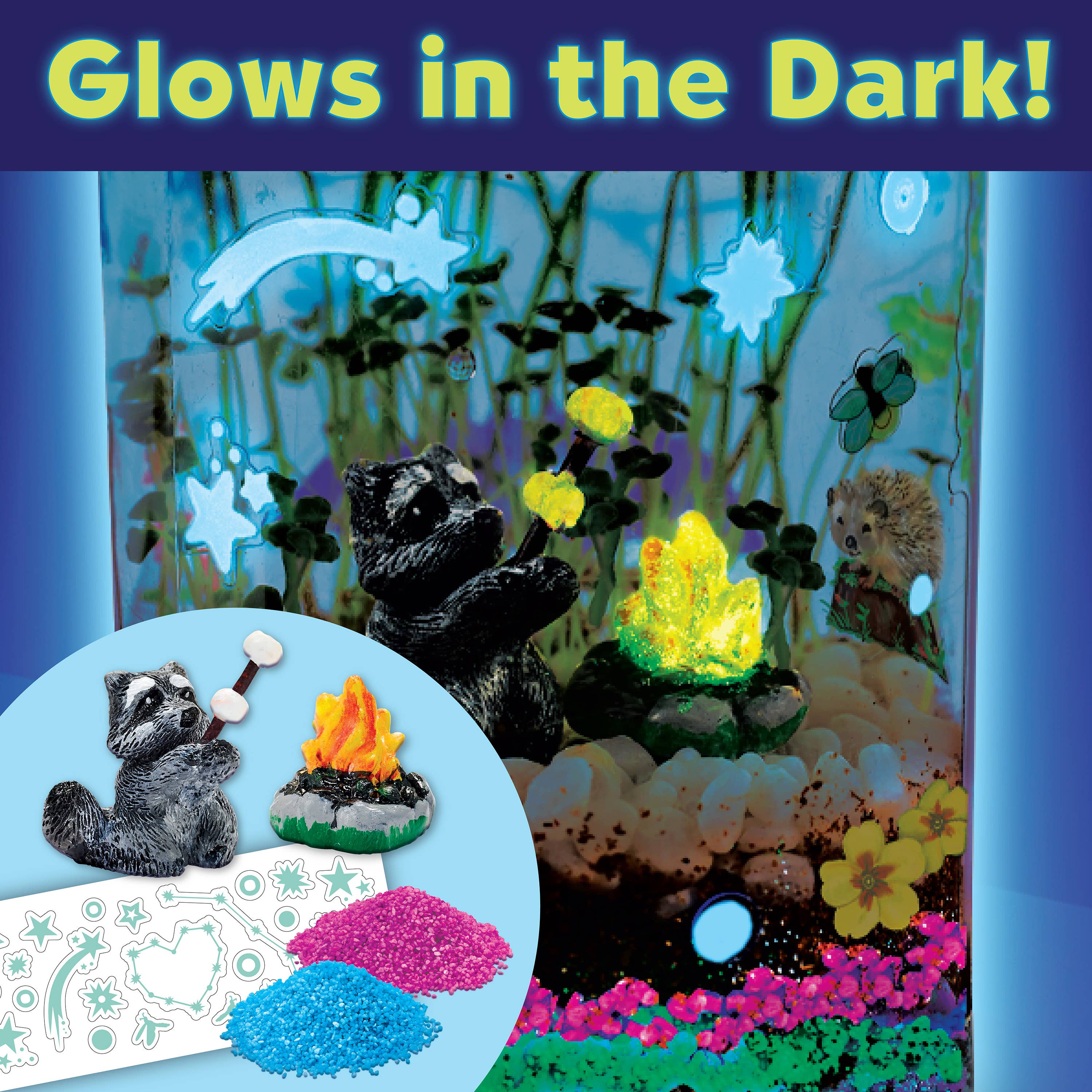 Grow N' Glow Terrarium DIY Craft Kit for Kids