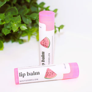 Watermelon Candy Lip Balm, Natural Chapstick, Lips Smacker