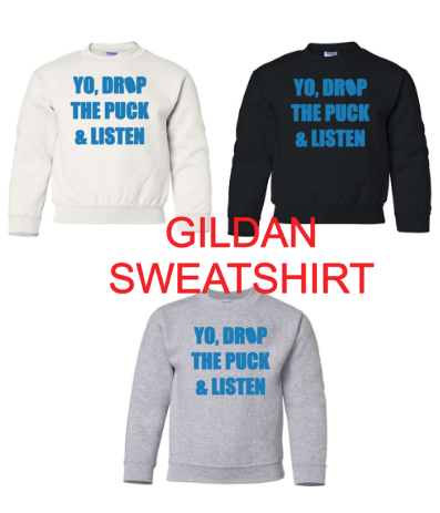 Yo, Drop the Puck and Listen Design Youth