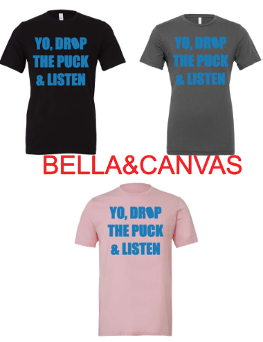 Yo, Drop the Puck and Listen Design Youth